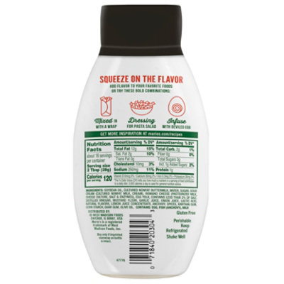 Maries Caesar Dressing Squeeze Bottle - 18 Fl. Oz. - Image 5