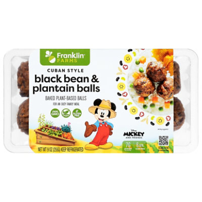 Franklin Farms Balls Cuban Black Bean Plantain - 9 Oz - Image 3