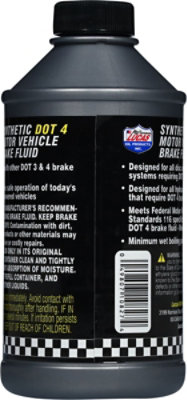 Lucas Dot 4 Synthetic Brake Fluid - 12 Fl. Oz. - Image 2