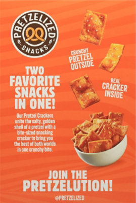 Pretzelized Snacks Pretzel Crackers Cheddar - 6.5 Oz - Image 6