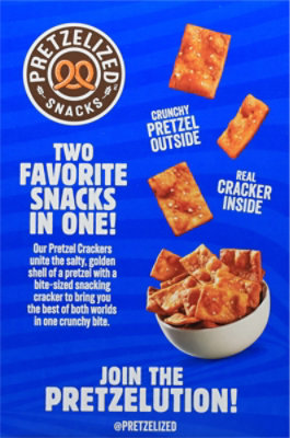 Pretzelized Snacks Pretzel Crackers Sea Salt - 6.5 Oz - Image 6