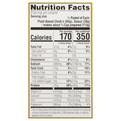 Plantspired Chicken Kung Pao Flavor - 8 Oz - Image 3