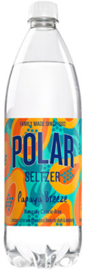 Polar Seltzer Papaya Breeze - 1 Liter - Image 1