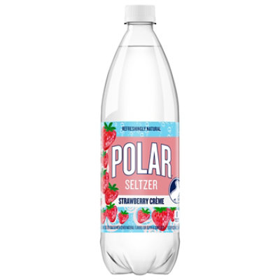 Polar Seltzer Strawberry Creme - 1 Liter - Image 2