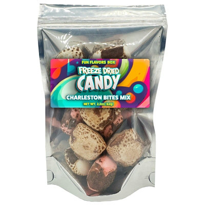 Fun Flavors Box Freeze Dried Candy Charleston Bites Mix Crunch Treats 2.2 oz - Image 1