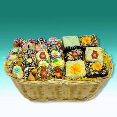 Springtime Sweets Gourmet Goodies Gift Basket - Image 1