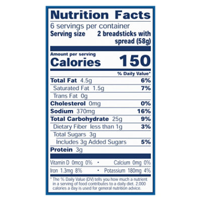 Pillsbury Garlic Breadsticks, 8 Count - 12.38 Oz - Image 3