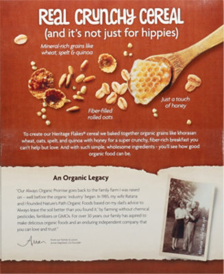 Natures Path Heritage Family Size Flakes Cereal - 33.5 Oz - Image 6