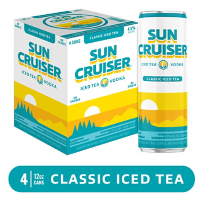 Sun Cruiser Ready To Drink Vodka Tea - 4-12 Fl. Oz. - Image 1
