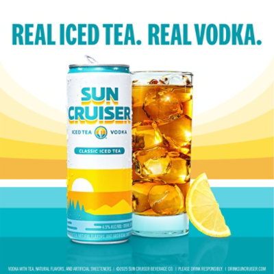 Sun Cruiser Ready To Drink Vodka Tea - 4-12 Fl. Oz. - Image 2