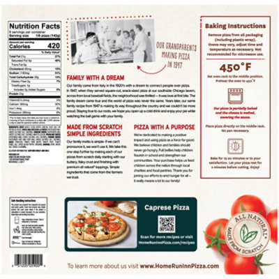 Home Run Inn 12 Classic Four Cheese And Sausage Pizza - 30 Oz - Image 4