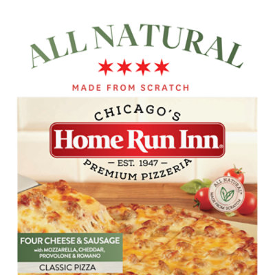 Home Run Inn 12 Classic Four Cheese And Sausage Pizza - 30 Oz - Image 1