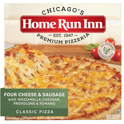 Home Run Inn 12 Classic Four Cheese And Sausage Pizza - 30 Oz - Image 1