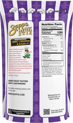 Zapps Pretzel Stix Cinnamon & Sugar - 16 Oz - Image 5