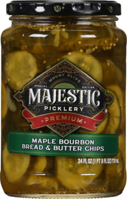 Majestic Maple Bourbon Bread & Butter Chips - 24 Fl. Oz. - Image 1