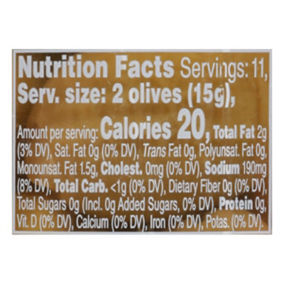 Lindsay Crafted Lemon Twist Martini Olives - 6 Oz - Image 3