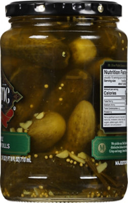 Majestic Medium Heat Hot Sauce Savory Kosher Dill Spears - 24 Fl .Oz - Image 6