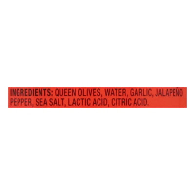 Lindsay Queen Stuffed W Garlic & Jalapeno - 7 Oz - Image 5