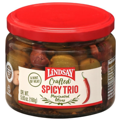 Lindsay Crafted Spicy Marinated Trio - 6 Oz - Image 1