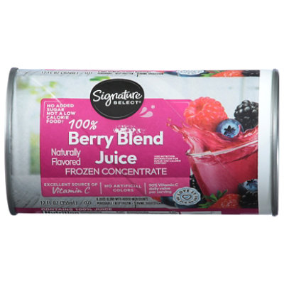 Signature Select 100% Berry Blend Juice Concentrate 12 Fluid Ounce - 12 FZ - Image 3