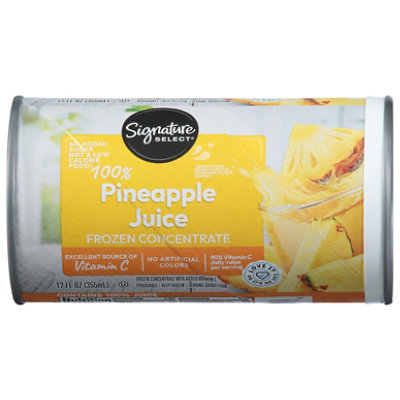 Signature Select 100% Pineapple Juice Concentrate 12 Fluid Ounce - 12 FZ - Image 3