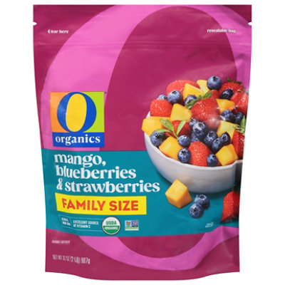 O Organics Blueberries Strawberries & Mango - 32 Oz - Image 1