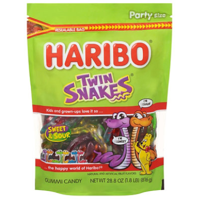 Haribo Twin Snakes - 28.8 OZ - Image 3