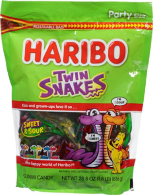 Haribo Twin Snakes - 28.8 Oz - Image 1
