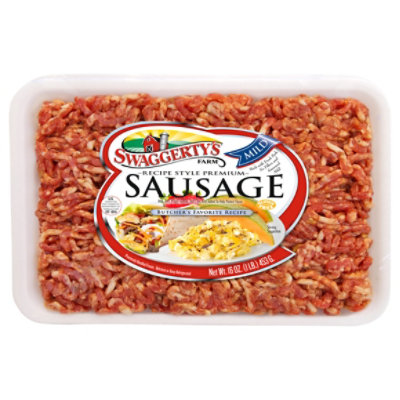 Swaggertys Farm Premium Sausage Mild - 16 Oz - Image 1