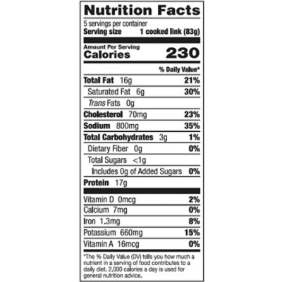 Swaggertys Farm Premium Bratwurst 5 Count - 19 Oz - Image 3