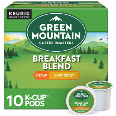 Green Mountain Coffee Roasters Breakfast Blend Decaf, 10ct - 10 CT - Image 2