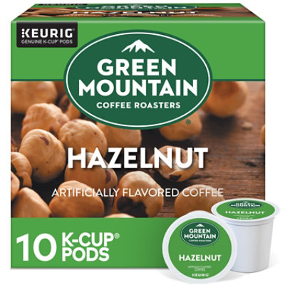 Green Mountain Coffee Roasters Hazelnut Keurig K Cup Pods Light Roast Coffee - 10 CT - Image 1