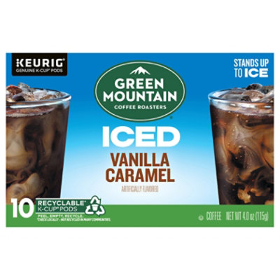 Green Mountain Coffee Roasters Iced Vanilla Caramel, 10ct - 10 CT - Image 1