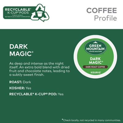 Green Mountain Coffee Roasters Dark Magic - 10 Count - Image 2