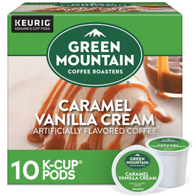 Green Mountain Coffee Roasters Caramel Vanilla Cream, 10ct - 10 CT - Image 1