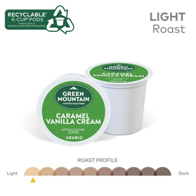 Green Mountain Coffee Roasters Caramel Vanilla Cream - 10 Count - Image 3