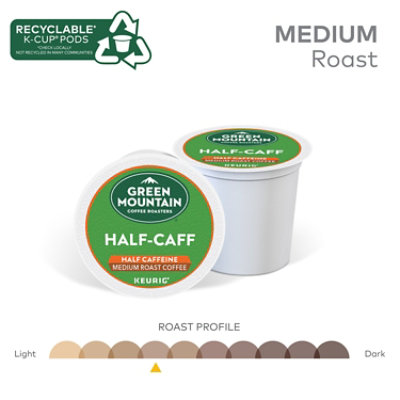 Green Mountain Coffee Roasters Half-caff - 10 Count - Image 5