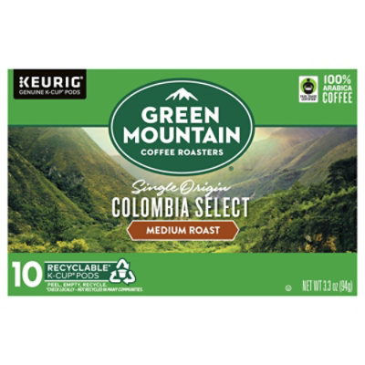 Green Mountain Coffee Roasters Colombia Select - 10 Count - Image 1