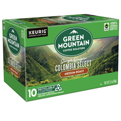 Green Mountain Coffee Roasters Colombia Select Keurig K Cup Pods Medium Roast Coffee - 10 CT - Image 2