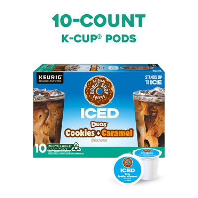 The Original Donut Shop Iced Duos Cookies  Caramel - 10 Count - Image 2