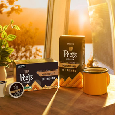 Peets Coffee Off The Grid Medium Roast K Cup Coffee Pods Carton - 10 Count - Image 3