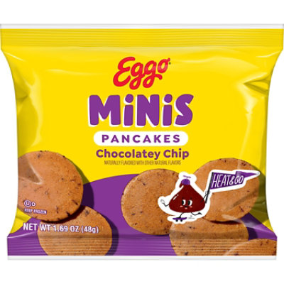 Kellogg's Eggo Pancakes Chocolatey Chip - 1.68 Oz - Image 1