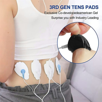 Cozy Buy Online Nursal TENS Electrode Pads - 3.5Mm Snap - 1 Pack Total (20 Pads Per Pack) - Image 3
