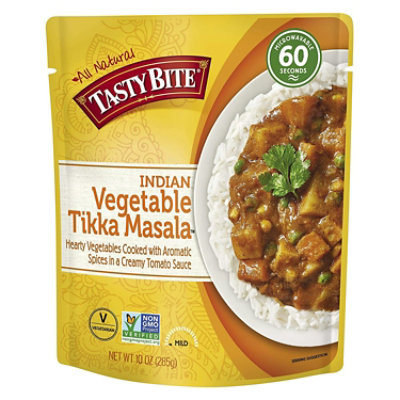 Tasty Bite - Indian Vegetable Tikka Masala, 10 oz | Pack of 6 - Image 1