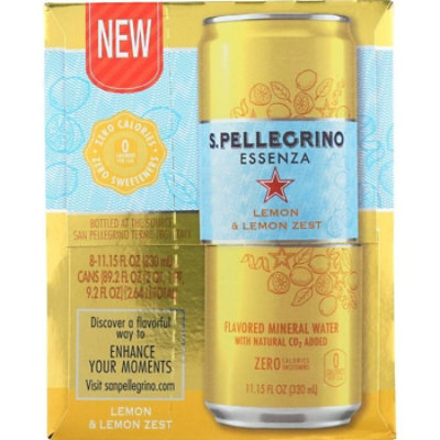 San Pellegrino Water Essenza Sprkl 8Pk 89.26 Fo - Pack of 3 - Image 1