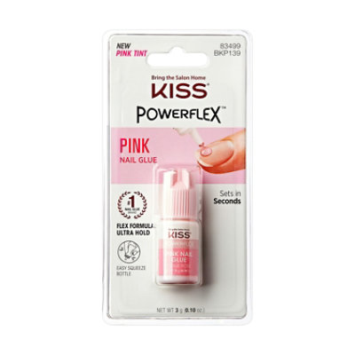 KISS Powerflex Pink Nail Glue - Image 1