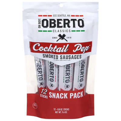 Oberto Cocktail Pepperoni - 12 Count - Image 3