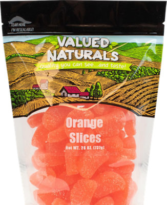Valued Naturals Orange Flavored Slices - 26 Oz - Image 1