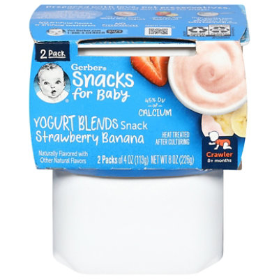 Gerber 2nd Yogurt Blend Strwbry Banana - 8 Oz - Image 3