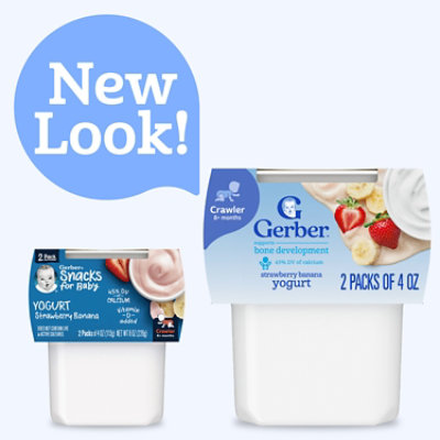 Gerber 2nd Yogurt Blend Strwbry Banana - 8 Oz - Image 3